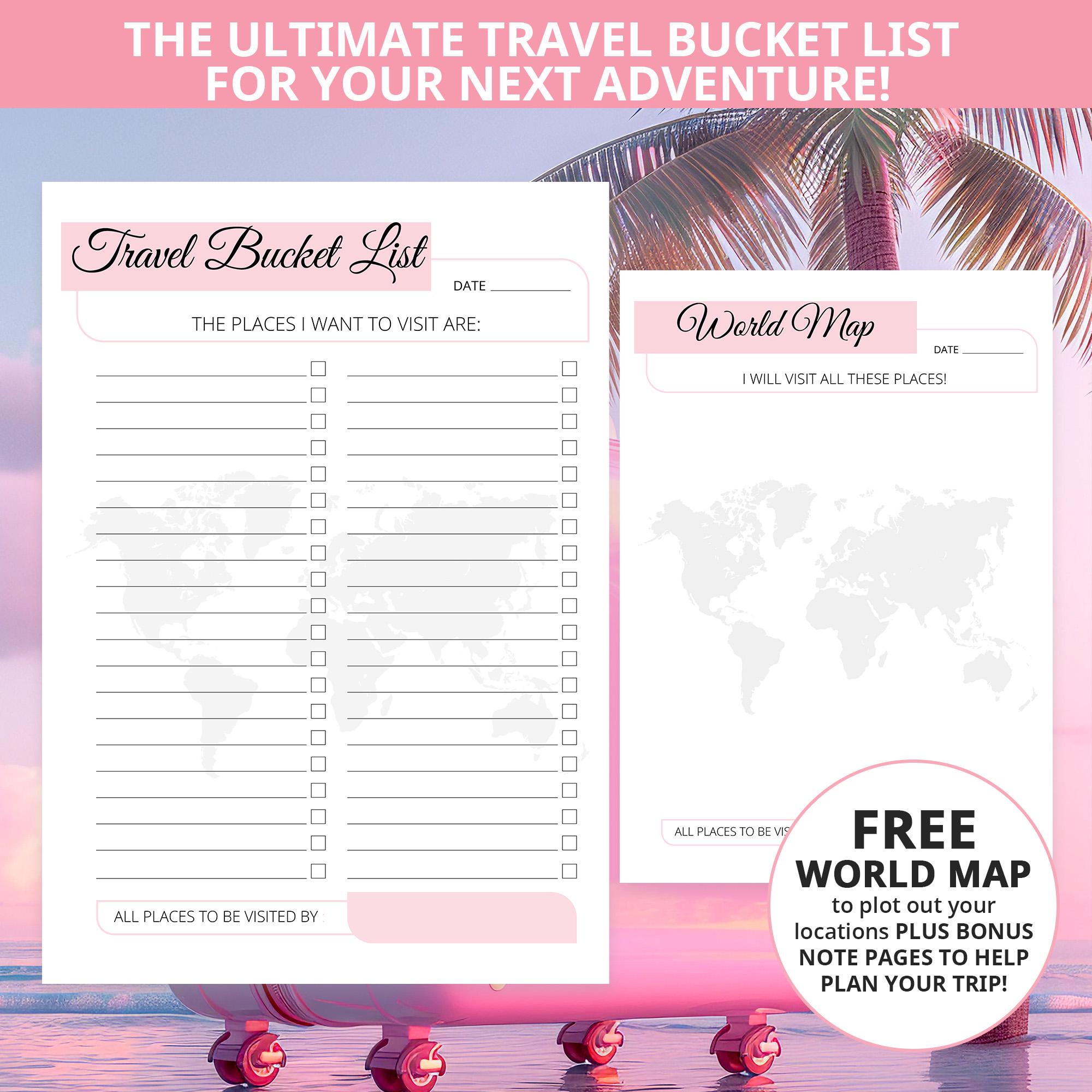 Adventure To Do List Template