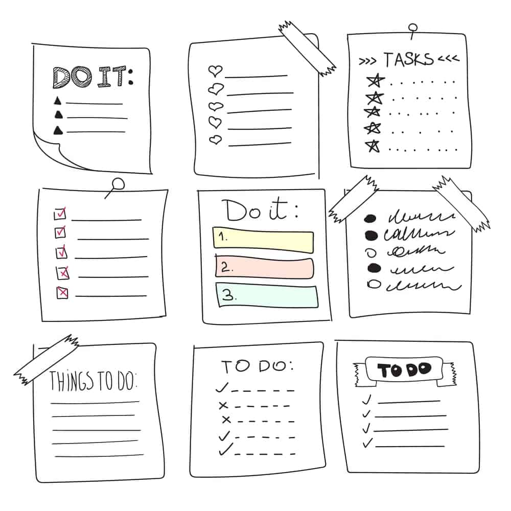 to do list bullet journal